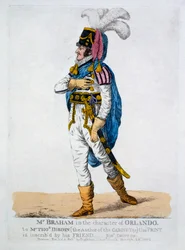 Il signor Braham nel ruolo di Orlando da 